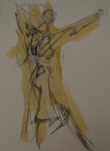 Mixed media 11" X 15"